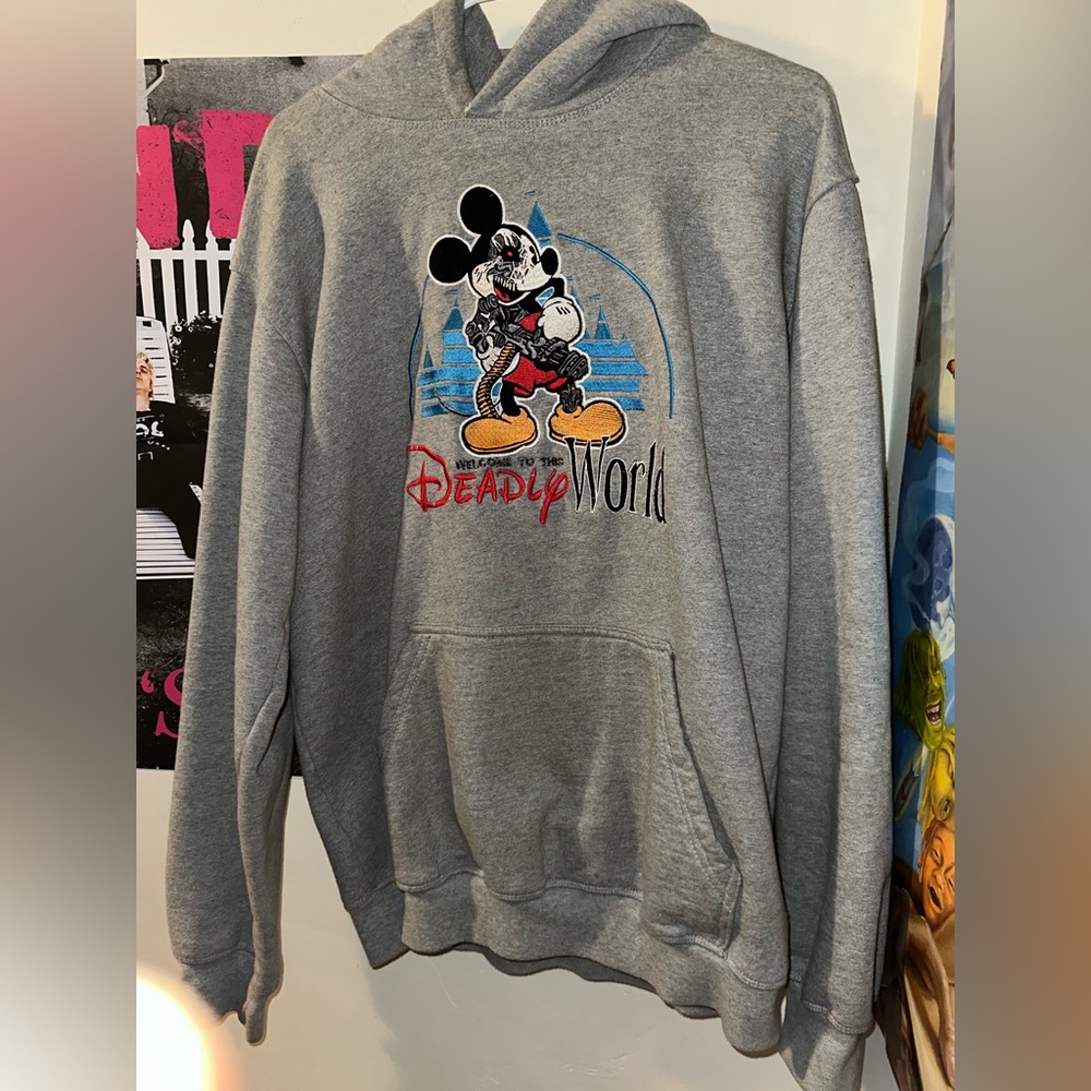 descending worldwide Disney Hoodie